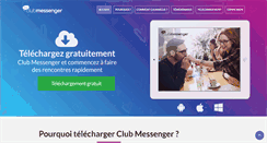 Desktop Screenshot of clubmessenger.com